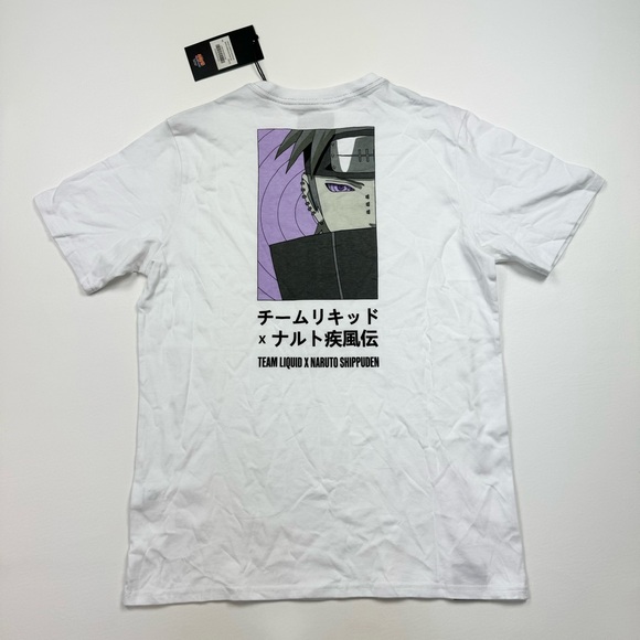 NEW! Men’s Team Liquid x Naruto Shippuden Short Sleeve T-Shirt Size Medium W/Tag - Picture 4 of 5